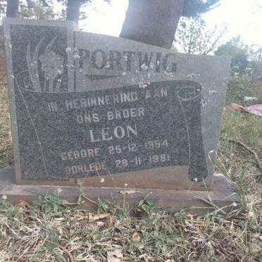 PORTWIG Leon 1954-1981