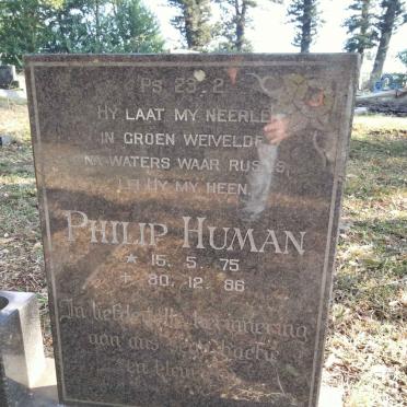 HUMAN Philip 1975-1986