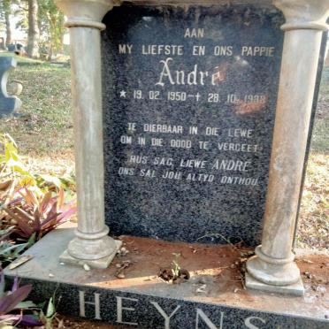 HEYNS Andre 1950-1988