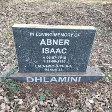 DHLAMINI Abner Isaac 1918-1996
