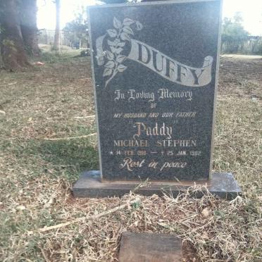 DUFFY Michael Stephen 1916-1982