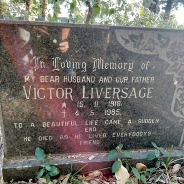 LIVERSAGE Victor 1918-1985