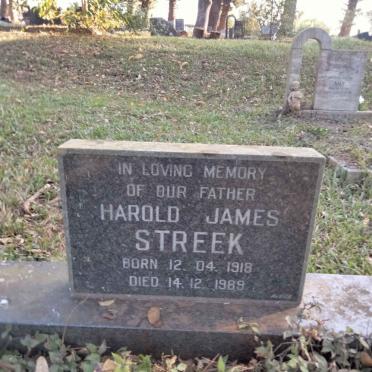 STREEK Harold James 1918-1989