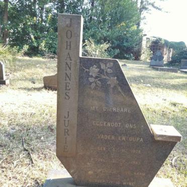 SNYMAN Johannes Jurie 1928-1983