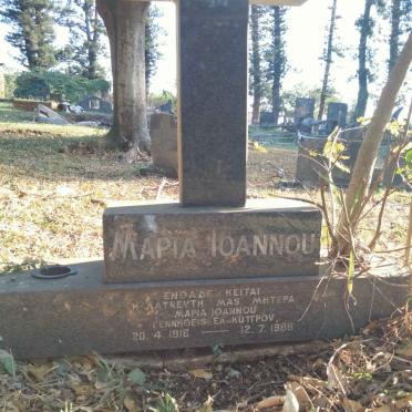 ? Maria 1916-1986