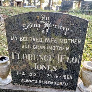 JONES Florence 1913-1988