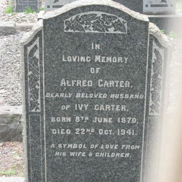 CARTER Alfred 1870-1941