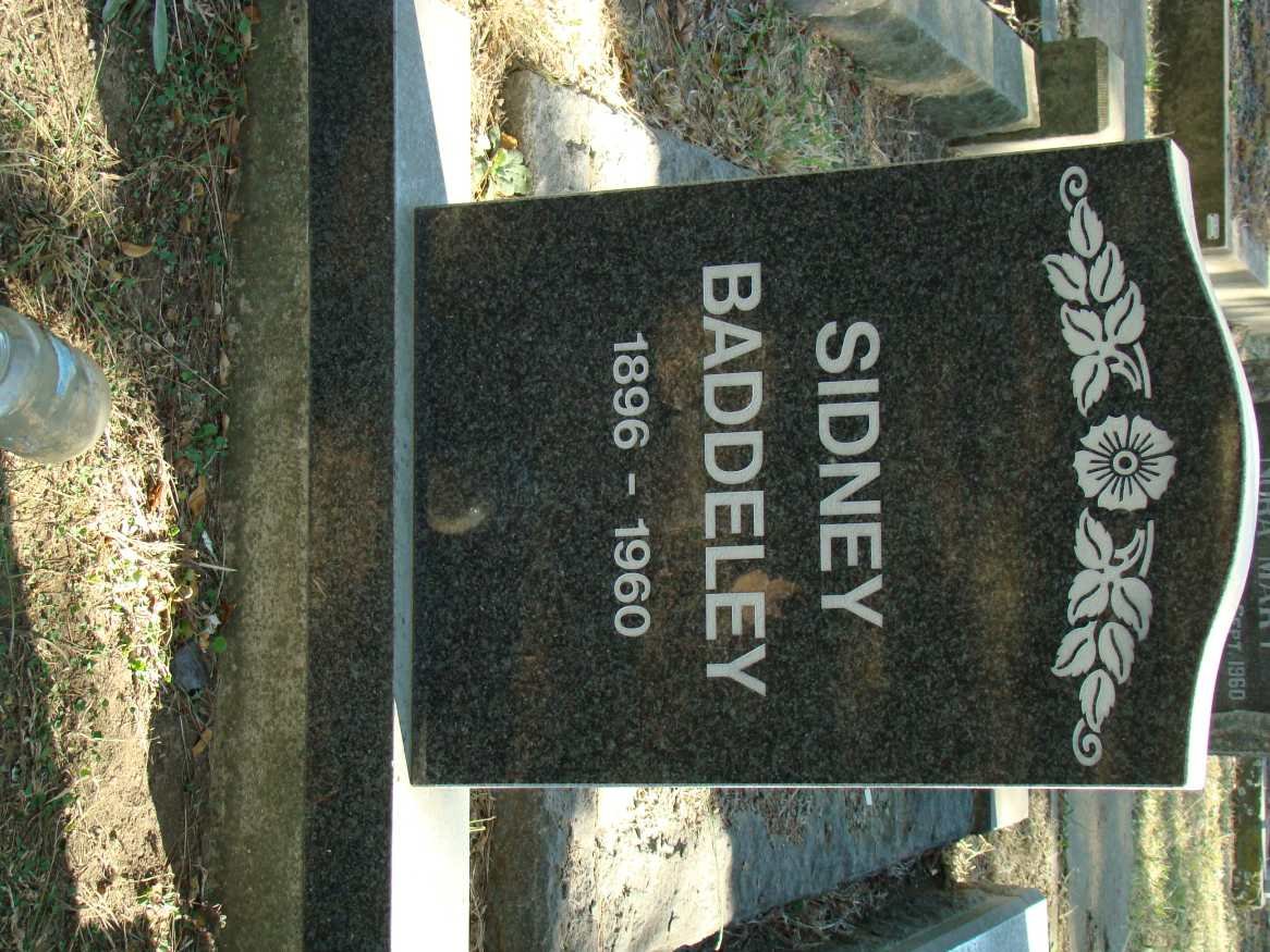 BADDELEY Sidney 1896-1960