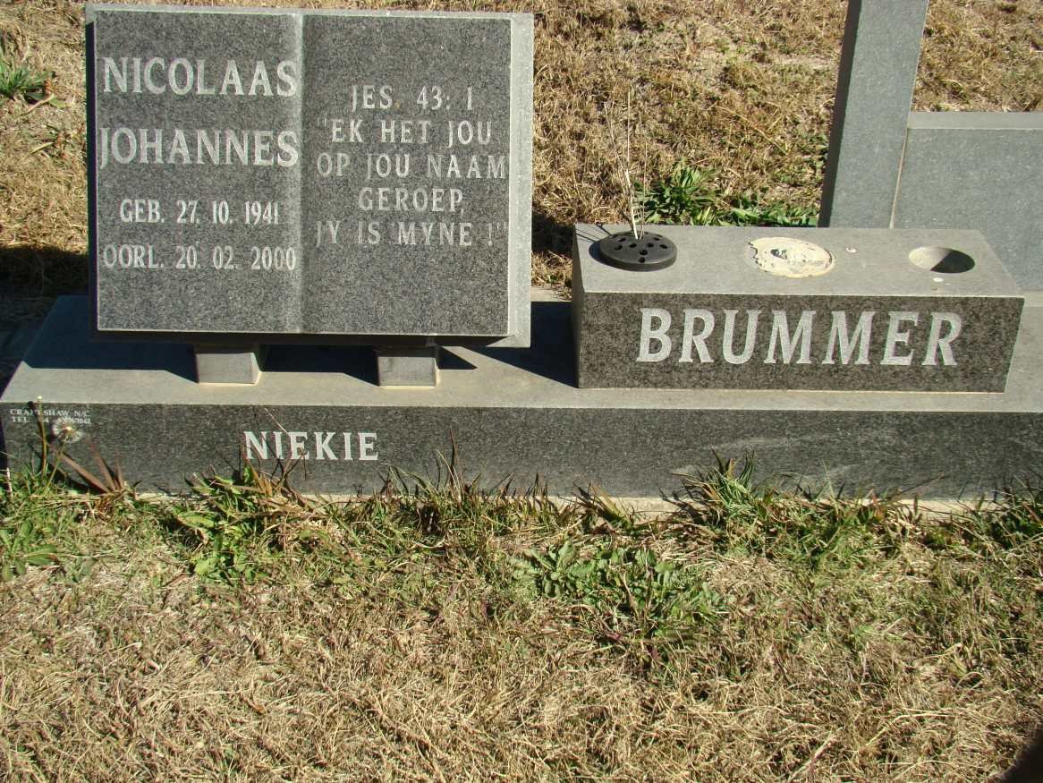 BRUMMER Nicolaas Johannes 1941-2000