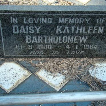BARTHOLOMEW Daisy Kathleen 1900-1984