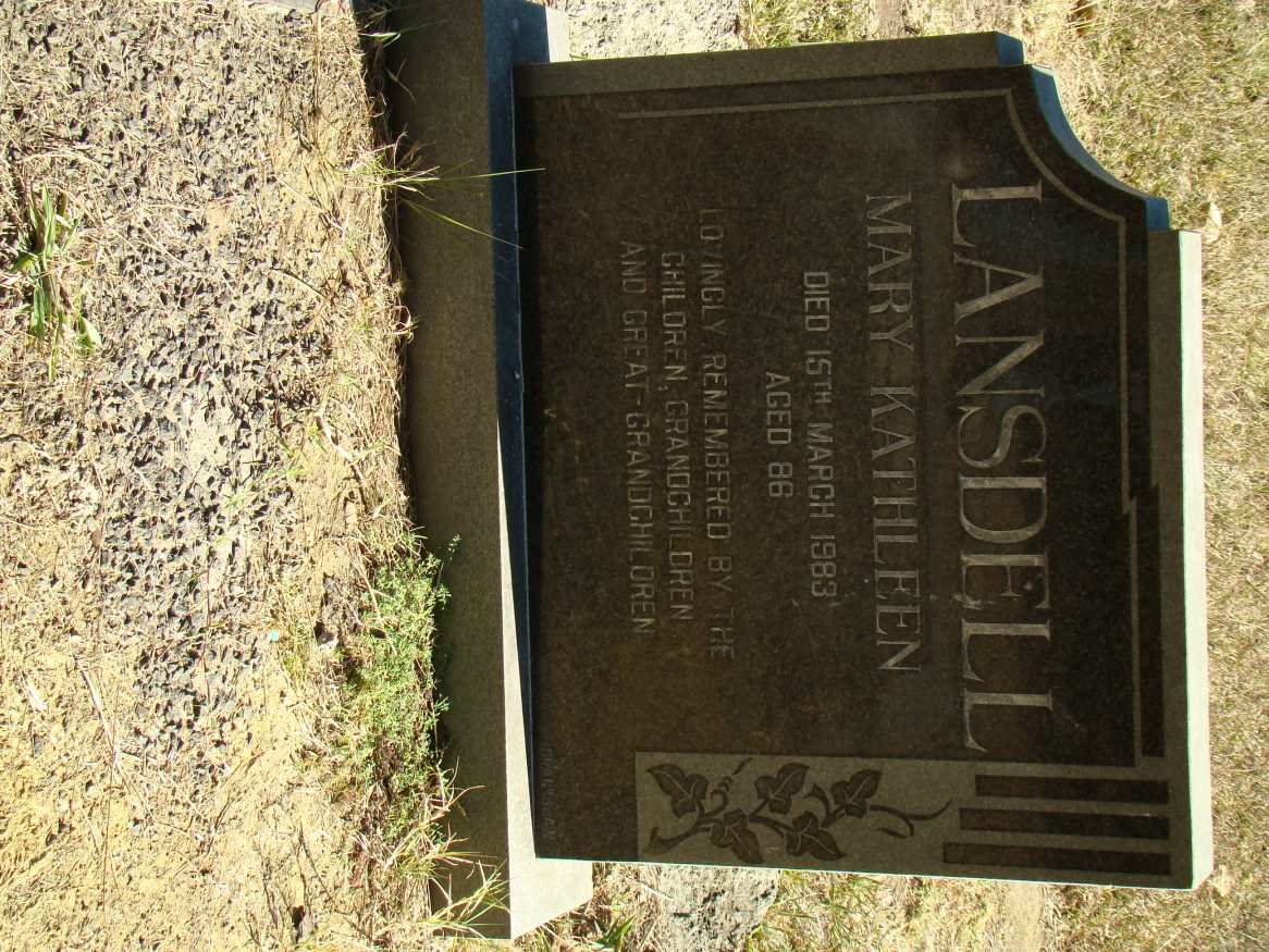 LANSDELL Mary Kathleen -1983