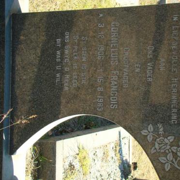 MEYER Corneluis Francois 1906-1983 &amp; Lutjie 1909-1975