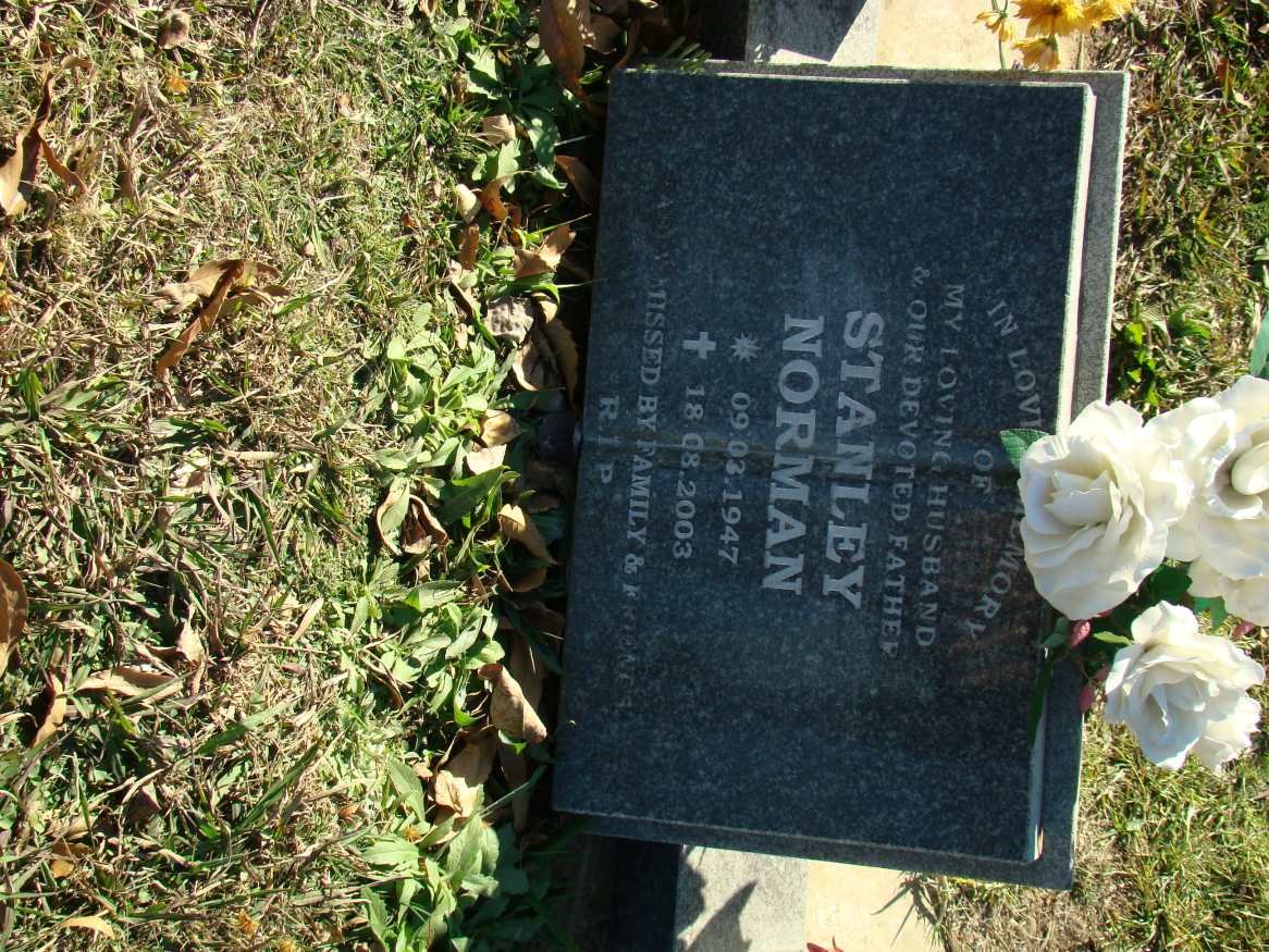 NORMAN Stanley 1947-2003