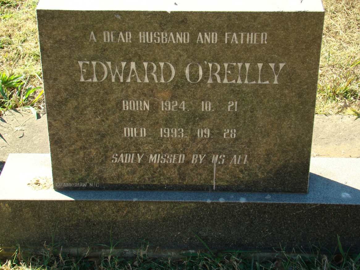O’REILLY Edward 1924-1993