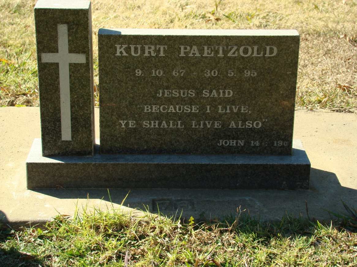 PAETZOLD Kurt 1967-1995