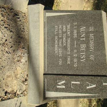 PALM Betsy 1895-1970