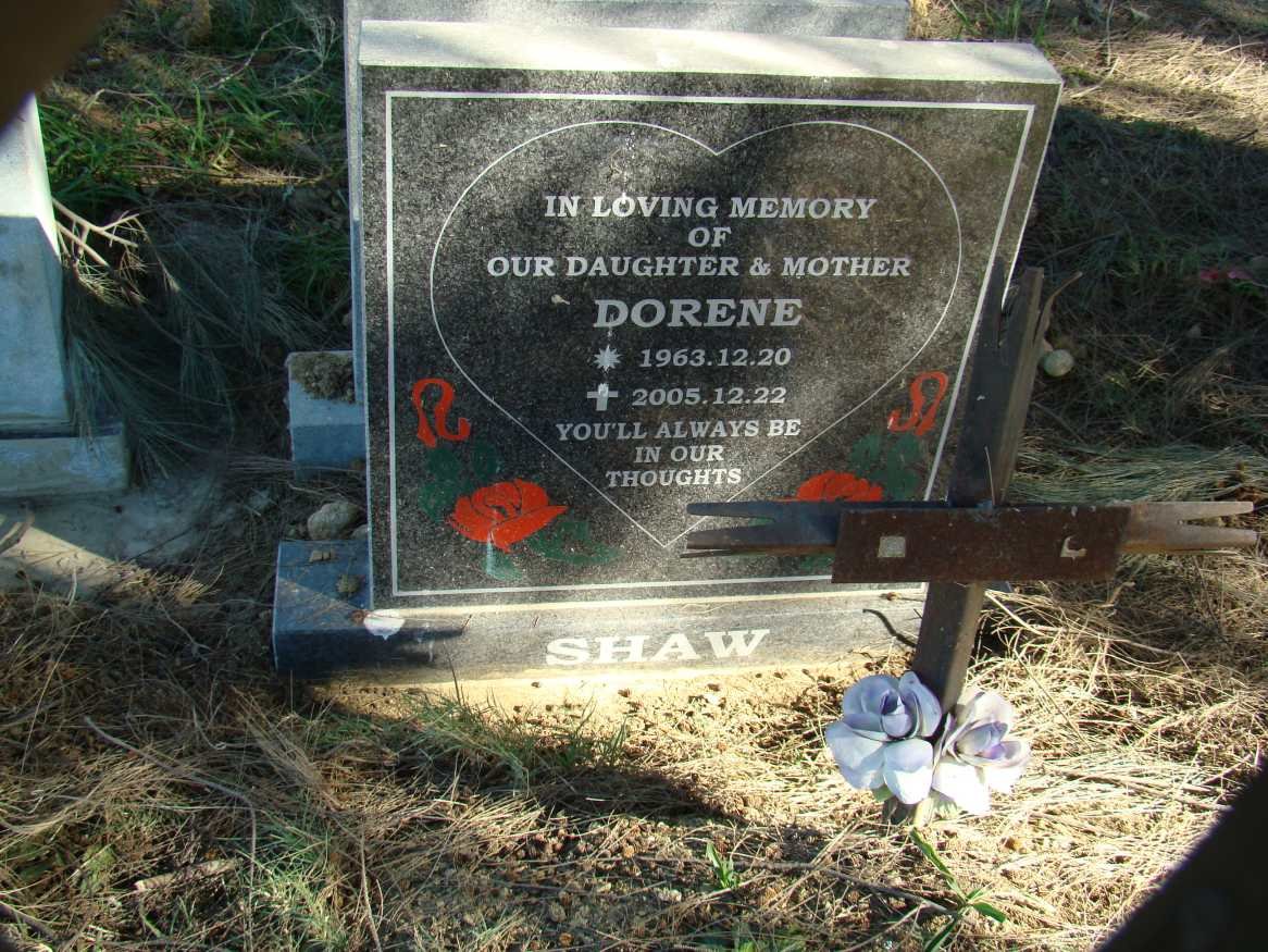 SHAW Dorene 1963-2005