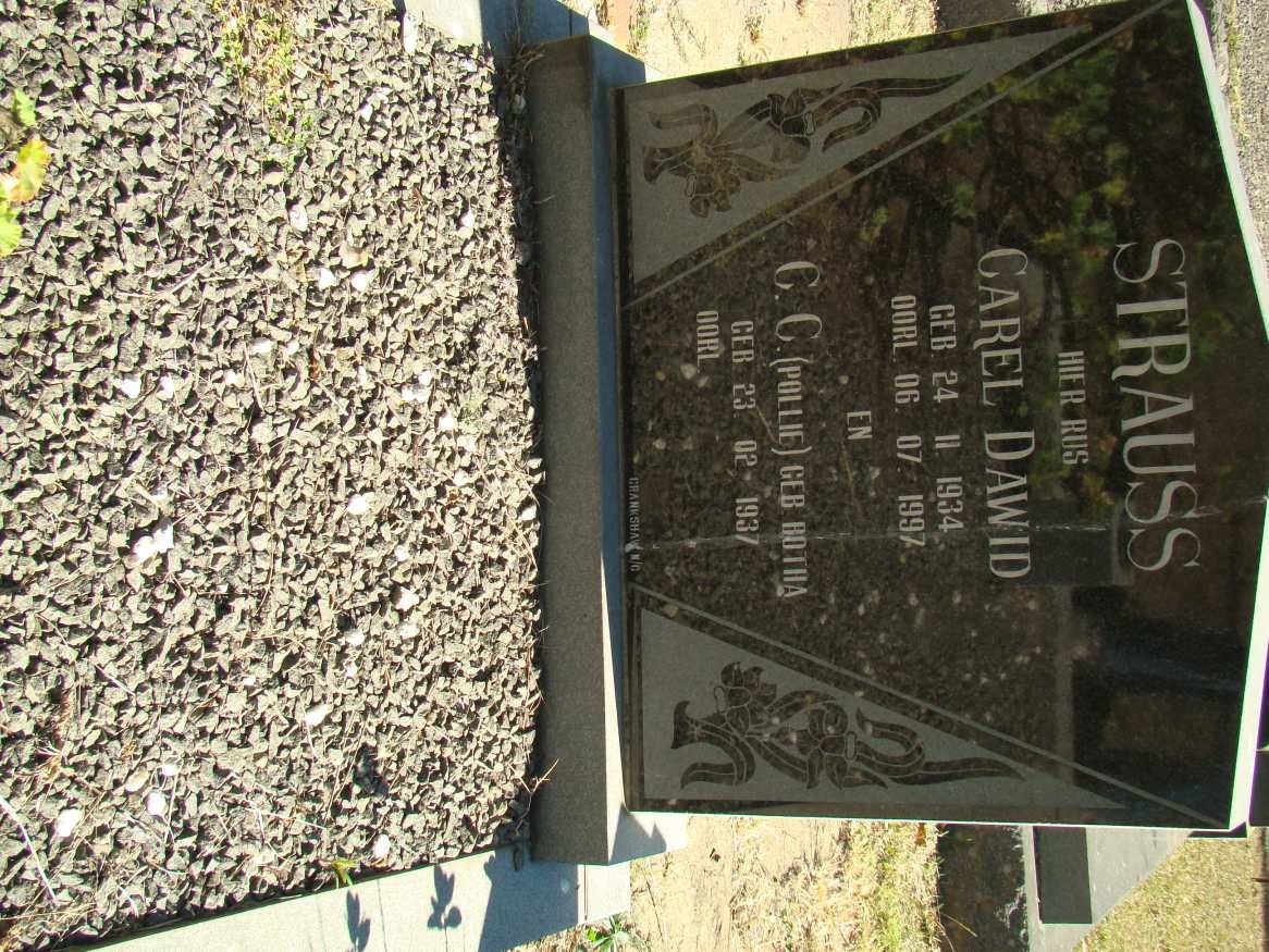 STRAUSS Carel Dawid 1934-1997 &amp; C.C. BOTHA 1937-
