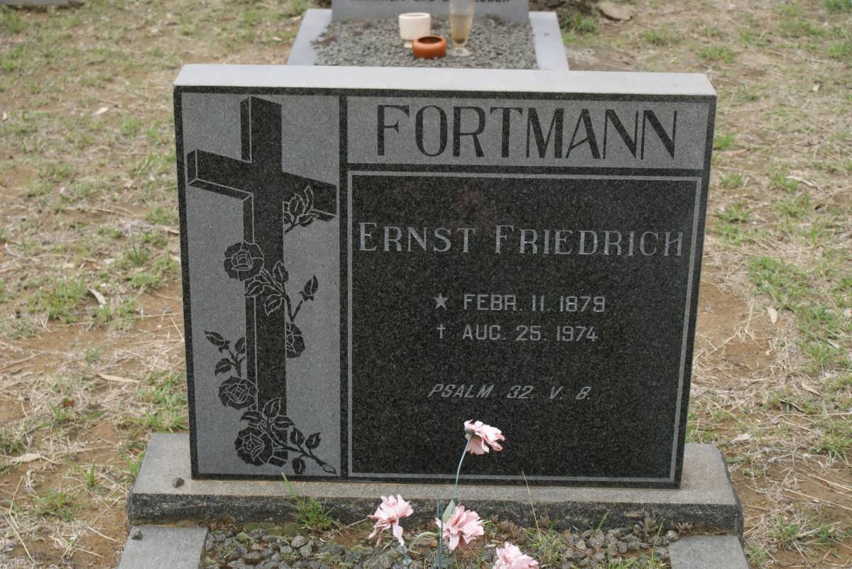 FORTMANN Ernst Friedrich 1879-1974