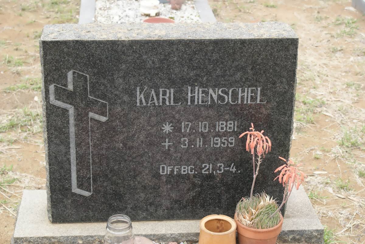 HENSCHEL Karl 1881-1959