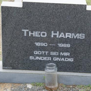 HARMS Theo 1890-1989