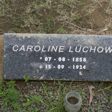 LUCHOW Caroline 1858-1924