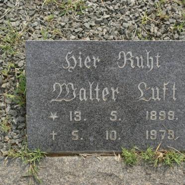 LUFT Walter 1899-1979