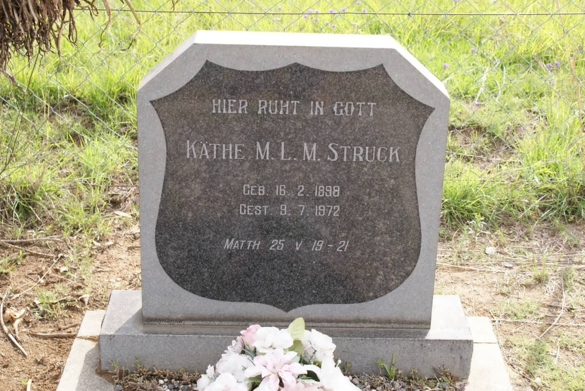 STRUCK Kathe M.L.M. 1898-1972