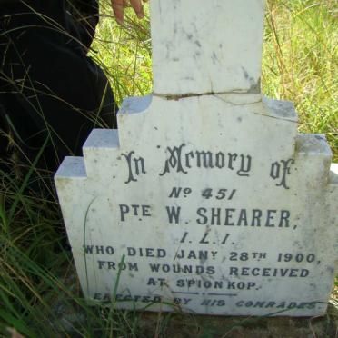 SHEARER W. -1900