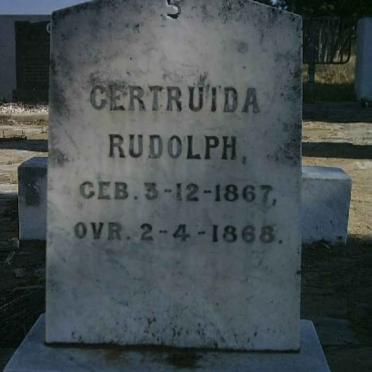 RUDOLPH Gertruida 1867-1868