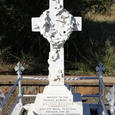 Kwazulu-Natal, ESTCOURT district, Colenso, Clouston Field of Remembrance