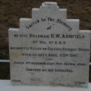 ARMFIELD H.W. -1900