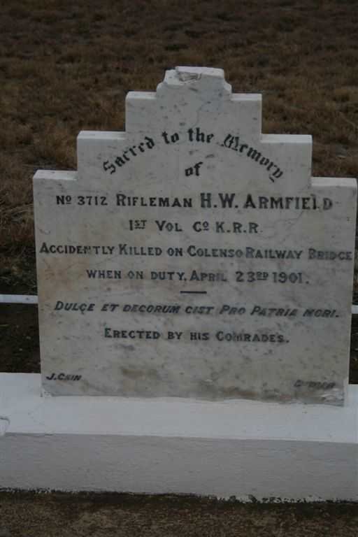 ARMFIELD H.W. -1900