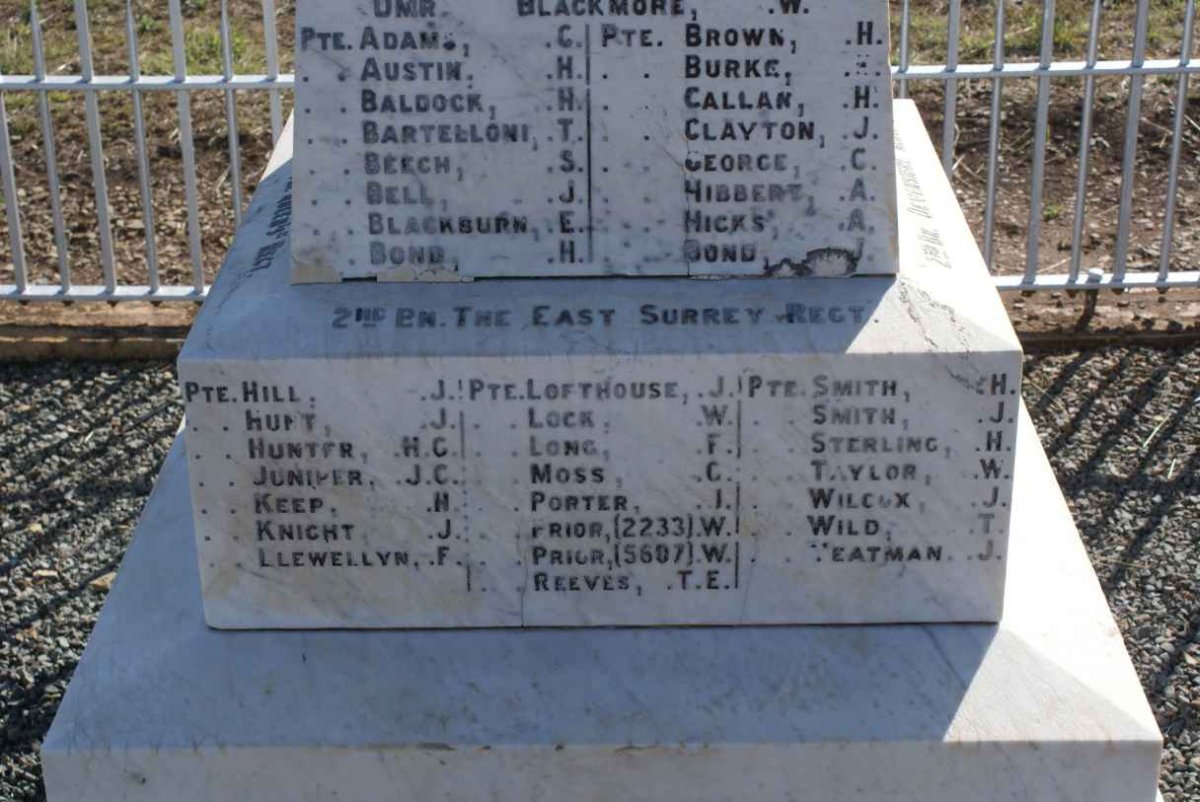 Memorial - 2nd Bn East Surrey Regiment_04