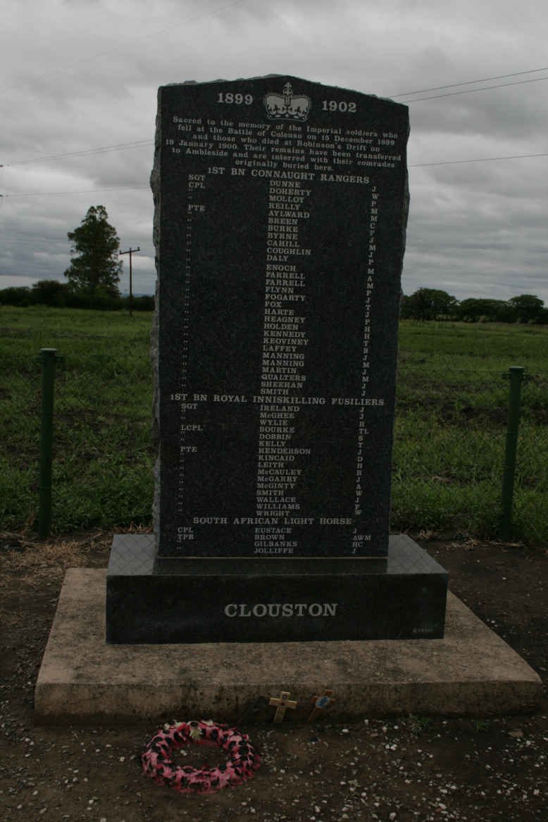 1. Imperial Soldiers who fell at Colenso on 15 December 1899