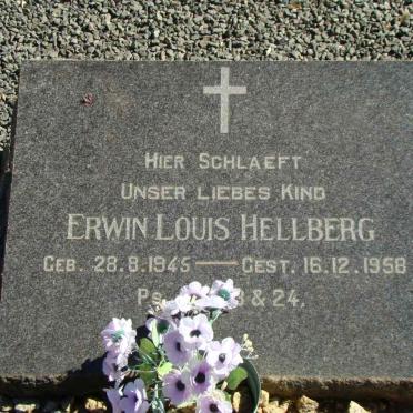 HELLBERG Erwin Louis 1945-1958