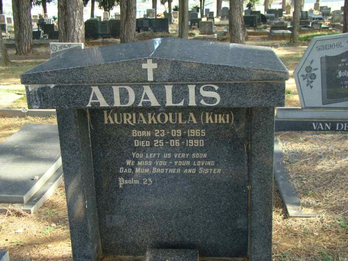 ADALIS Kuriakoula 1965-1990