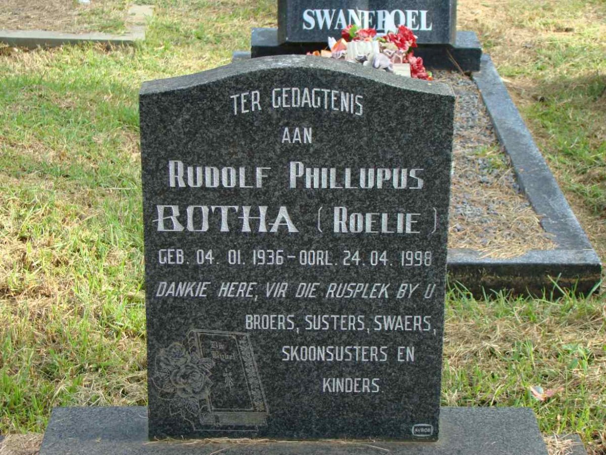 BOTHA Rudolf Phillupus 1936-1998
