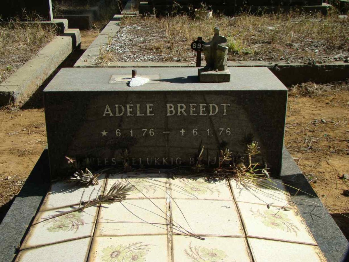 BREEDT Adele 1976-1976