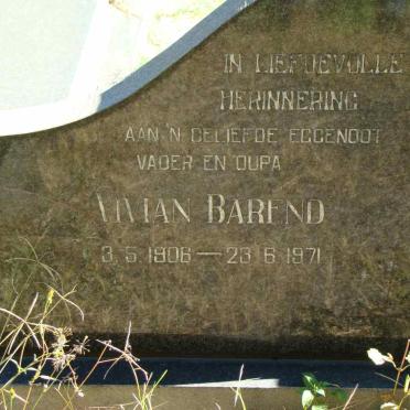 BESTER Vivian Barend 1906-1971