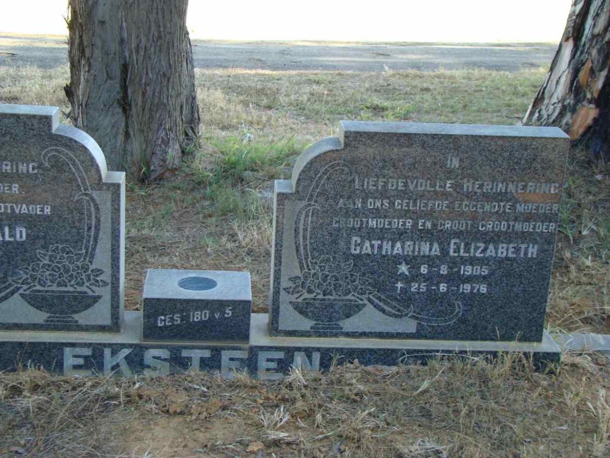 EKSTEEN Catharina Elizabeth 1905-1976