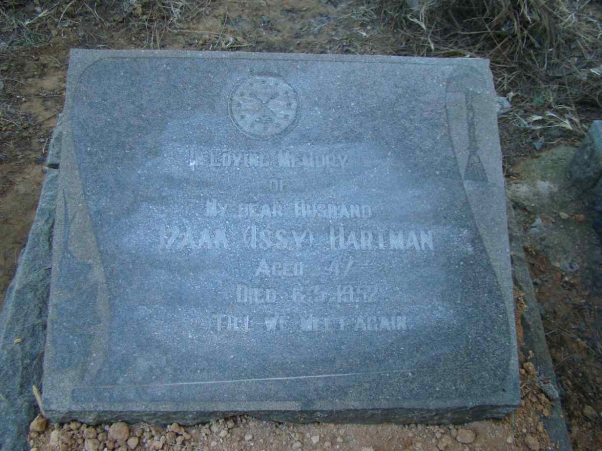 HARTMAN Izaak -1952
