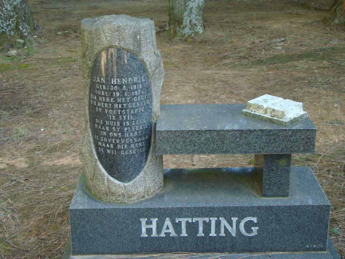 HATTING Jan Hendrik 1918-1974