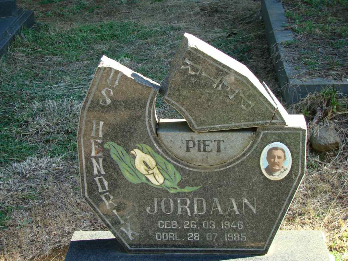 JORDAAN Petrus Hendrik 1948-1985
