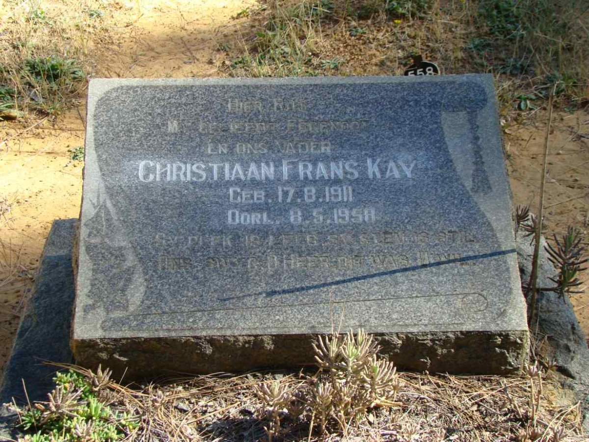 KAY Christiaan Frans 1911-1958