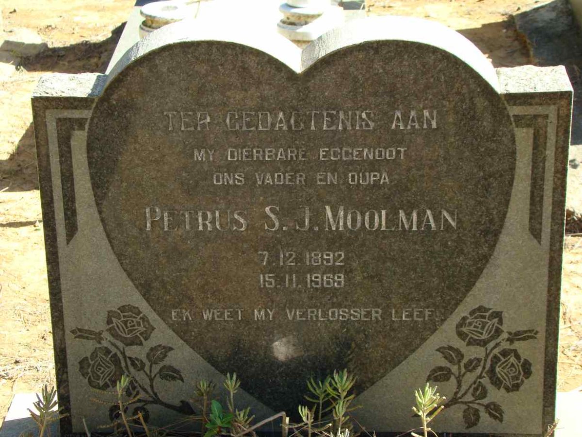 MOOLMAN Petrus S.J. 1892-1969
