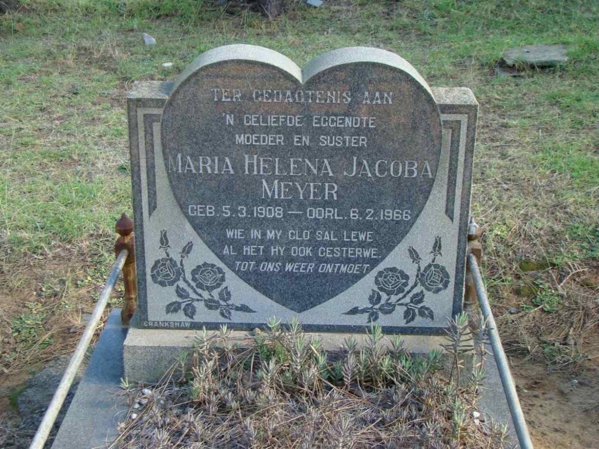 MEYER Maria Helena Jacoba 1908-1966