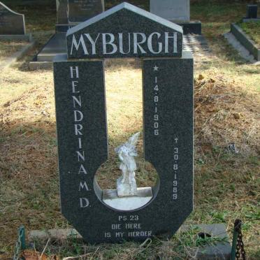 MYBURGH Hendrina M.D. 1906-1989