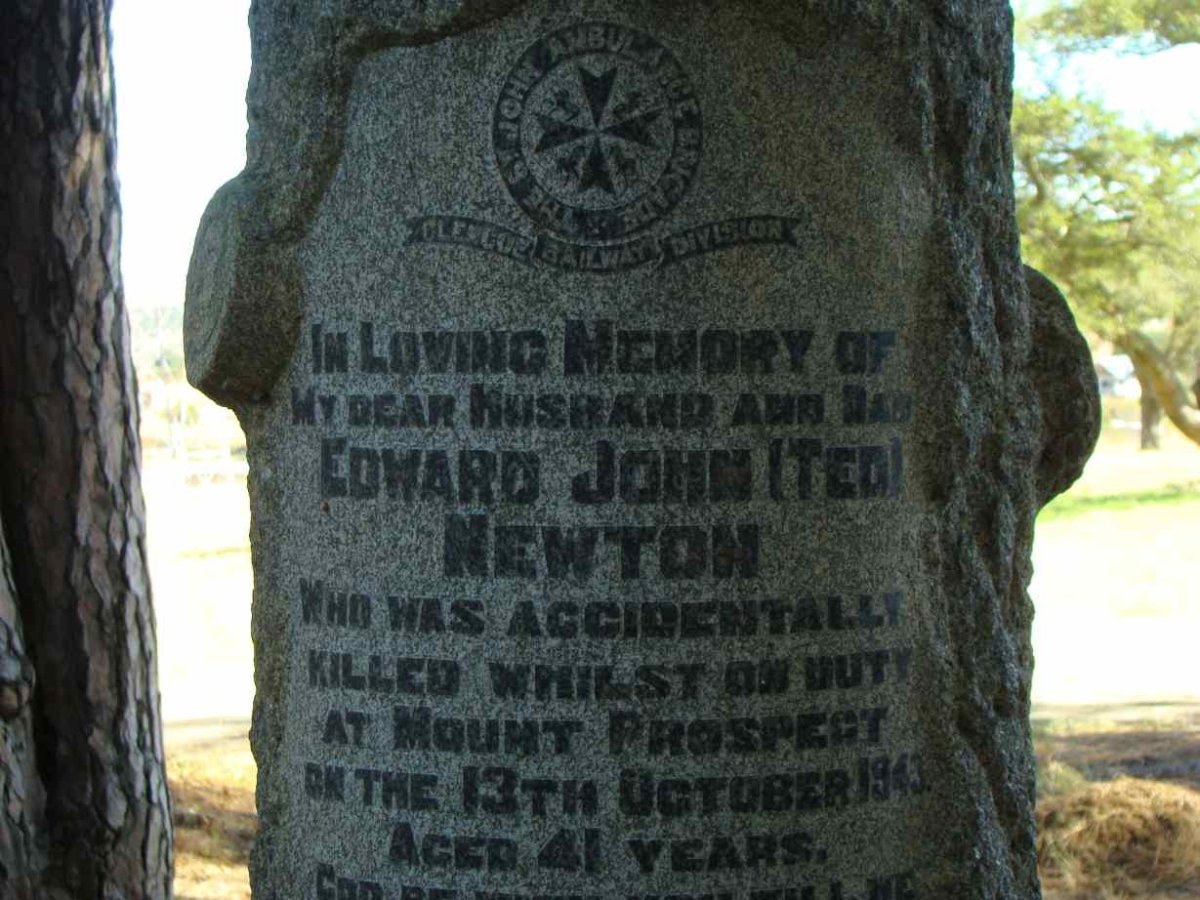 NEWTON Edward John -1943