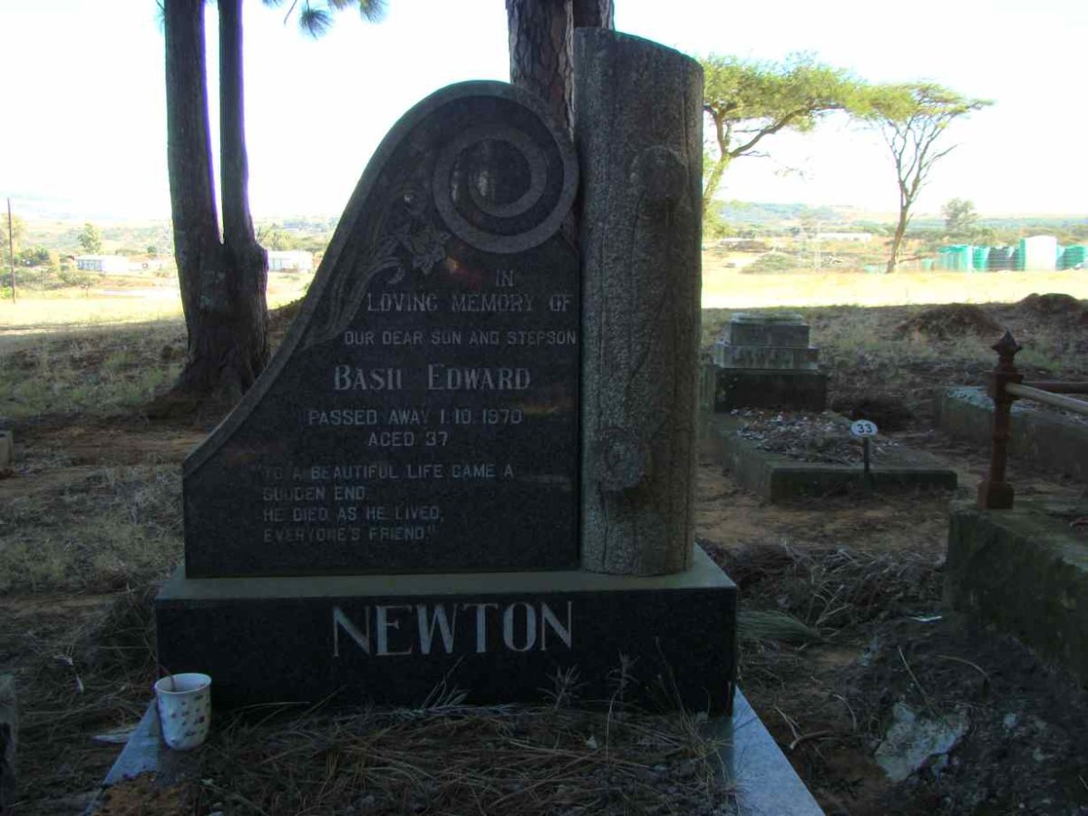 NEWTON Basil Edward -1970